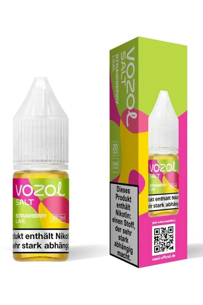 VOZOL – Strawberry Lime – Nikotinsalz Liquid – 10 ml