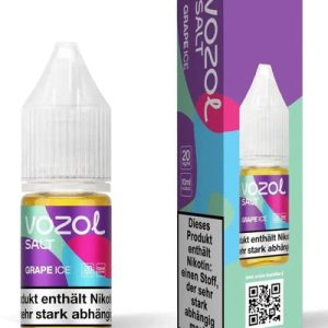 VOZOL – Grape Ice – Nikotinsalz Liquid – 10 ml