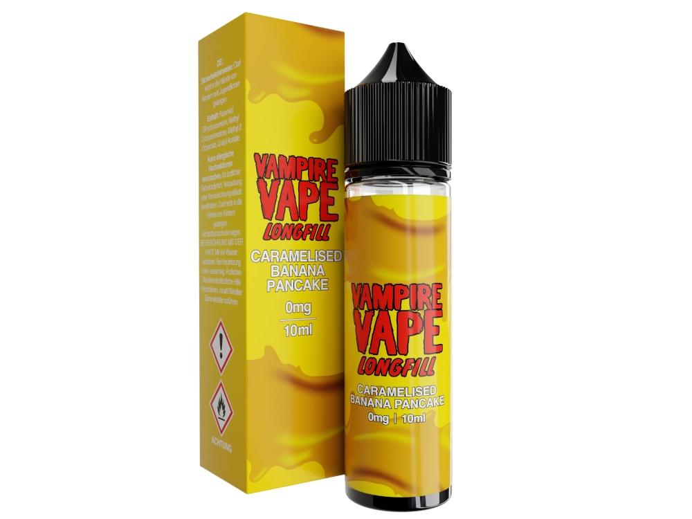 Vampire Vape Dessert Longfill Aroma 10 ml – Caramelised Banana Pancake – Bild 2