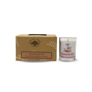 Green Tree Hammam Spa Votiefkaarsen 55 Gram 4 pcs.